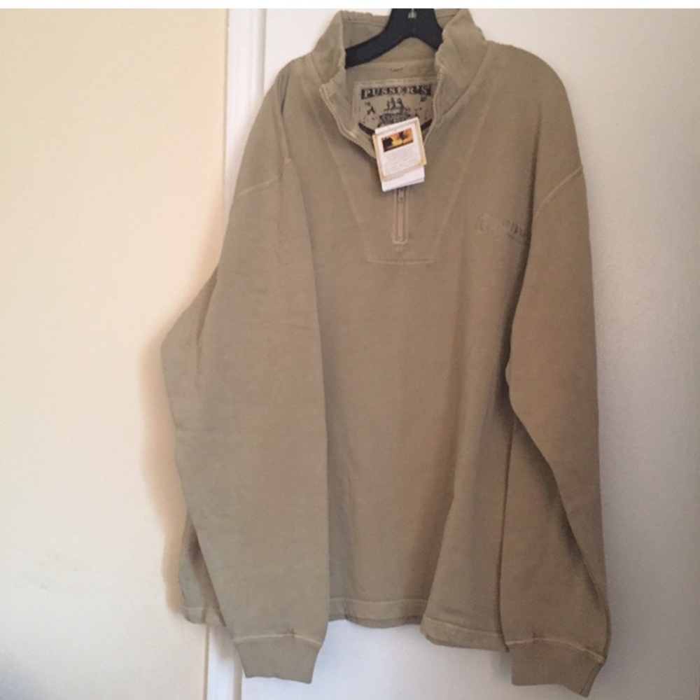 Pusser’s Sailing Sweats Men’s Zip Fleece - Picture 2 of 8